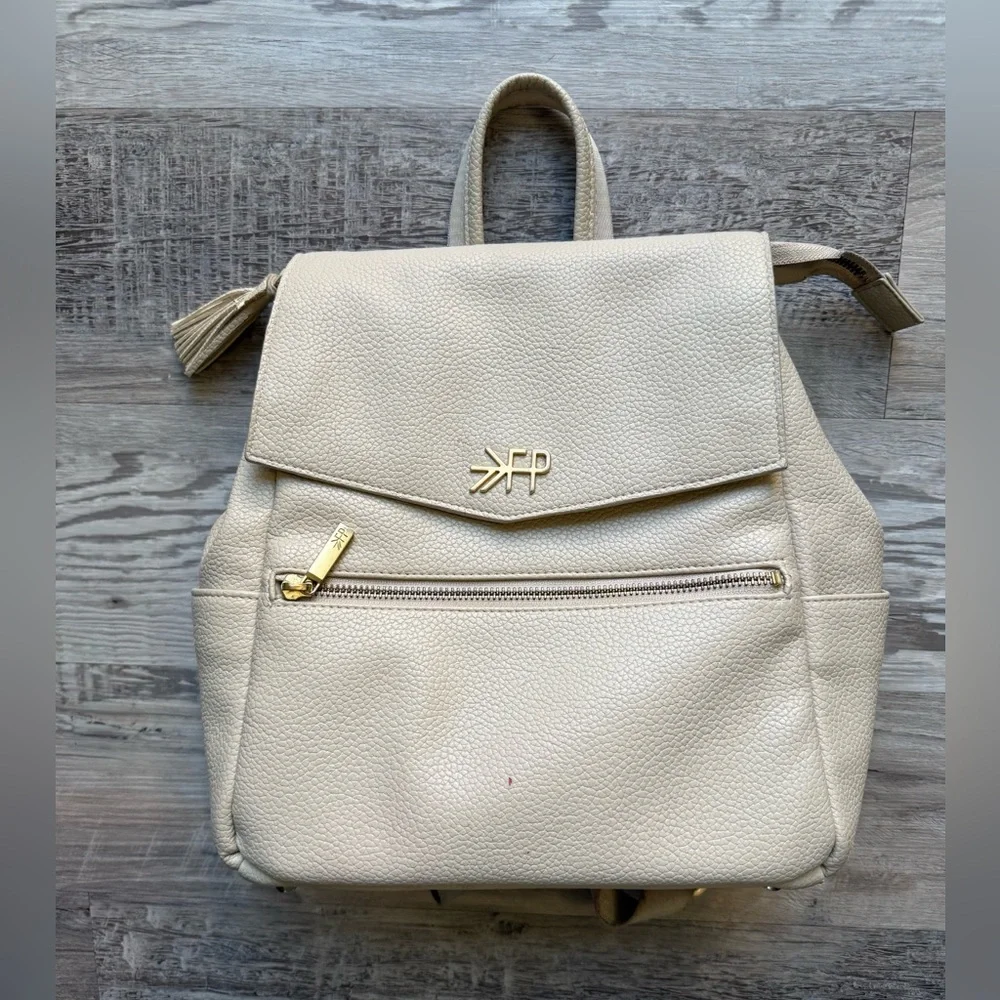 Freshly Picked Mini Classic Cream Diaper Bag